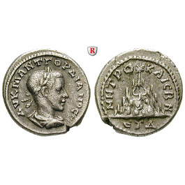Römische Provinzialprägungen, Kappadokien, Caesarea, Gordianus III., Drachme Jahr 4 = 240/241, ss+