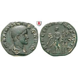 Römische Kaiserzeit, Maximus, Caesar, Sesterz 236-238, ss-vz