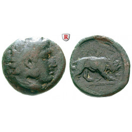 Makedonien, Königreich, Perdikkas III., Bronze, ss