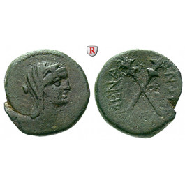 Sizilien, Menainon, Bronze 200-100 v.Chr., ss