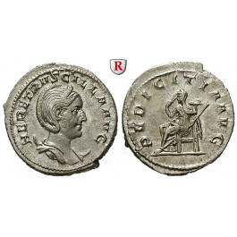 Römische Kaiserzeit, Herennia Etruscilla, Frau des Traianus Decius, Antoninian 249-251, f.st