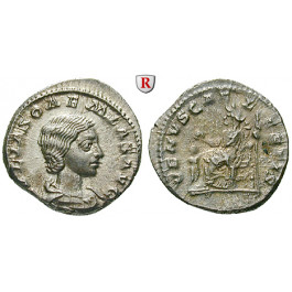 Römische Kaiserzeit, Julia Soaemias, Mutter des Elagabal, Denar 220-222, ss-vz/ss