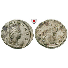 Römische Kaiserzeit, Salonina, Frau des Gallienus, Antoninian um 268, ss+