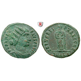 Römische Kaiserzeit, Fausta, Frau Constantinus I., Follis 325-326, ss-vz