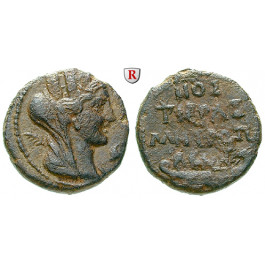 Römische Provinzialprägungen, Phönizien, Tyros, Autonome Prägungen, Bronze 152-153 n.Chr., ss-vz/ss