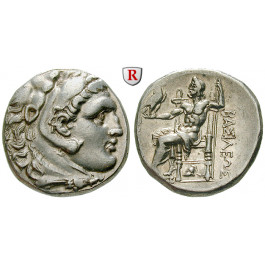 Makedonien, Königreich, Alexander III. der Grosse, Tetradrachme 250-175 v.Chr., vz+