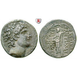 Syrien, Königreich der Seleukiden, Antiochos VIII., Tetradrachme, ss