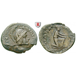 Römische Kaiserzeit, Augustus, Denar 19 v.-4 n.Chr., ss