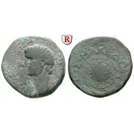 Römische Provinzialprägungen, Makedonien, (Beroia für das) Koinon, Claudius I., Bronze, f.ss/s-ss