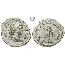 Römische Kaiserzeit, Caracalla, Denar 217, ss-vz