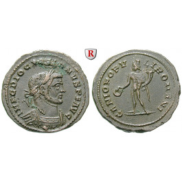 Römische Kaiserzeit, Diocletianus, Follis ab 300, ss+