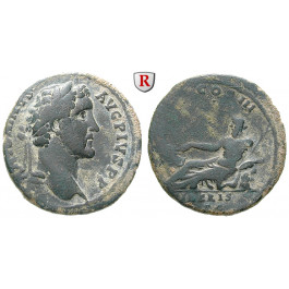 Römische Kaiserzeit, Antoninus Pius, As 140-144, ss+/ss
