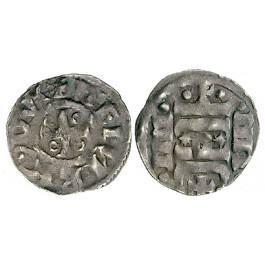 Braunschweig, Herzogl.-Welfische Mzst., Heinrich der Löwe, Pfennig 1139-1179, f.ss