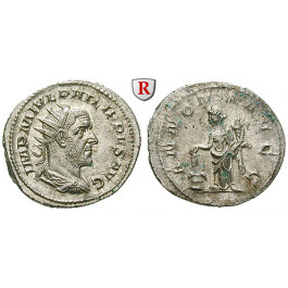 Römische Kaiserzeit, Philippus I., Antoninian, vz-st