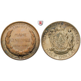 USA, 1/2 Dollar 1920, 11,25 g fein, f.vz