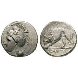 Italien-Lukanien, Velia, Didrachme 334-300 v.Chr., vz/ss-vz