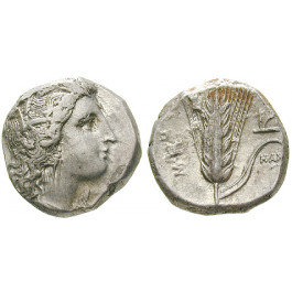 Italien-Lukanien, Metapont, Stater 330-290 v.Chr., ss+/vz