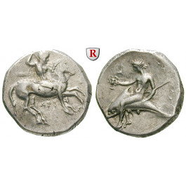 Italien-Kalabrien, Taras (Tarent), Didrachme 315-300 v.Chr., ss-vz/vz