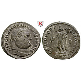 Römische Kaiserzeit, Maximianus Herculius, Follis 294, vz