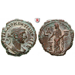 Römische Provinzialprägungen, Ägypten, Alexandria, Diocletianus, Tetradrachme Jahr = 284-285, ss-vz