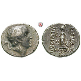 Kappadokien, Königreich, Ariobarzanes I., Drachme Jahr 14 = 82-81 v.Chr., ss-vz
