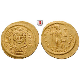 Byzanz, Justin II., Solidus 567-578, f.vz