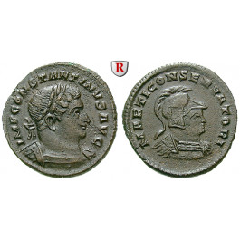 Römische Kaiserzeit, Constantinus I., Follis 310-313, f.vz