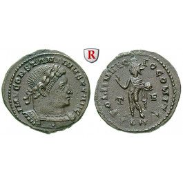 Römische Kaiserzeit, Constantinus I., Follis 310, vz+