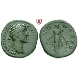 Römische Kaiserzeit, Antoninus Pius, Dupondius 140-144, ss