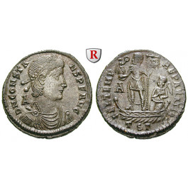 Römische Kaiserzeit, Constans, Bronze 348-350, vz-st