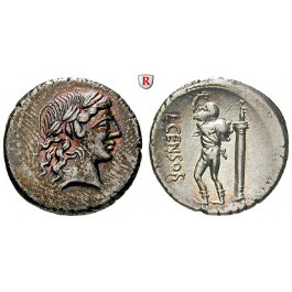 Römische Republik, L. Marcius Censorinus, Denar 82 v.Chr., vz