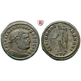 Römische Kaiserzeit, Galerius, Follis 305-306, ss-vz