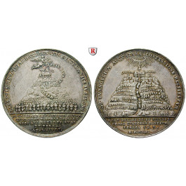 Braunschweig, Braunschweig-Calenberg-Hannover, Georg II., Silbermedaille 1730, ss-vz