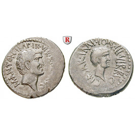 Römische Republik, Marcus Antonius, Denar 39 v.Chr., ss+