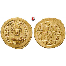 Byzanz, Justinian I., Solidus 527-565, vz