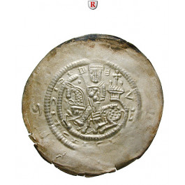 Thüringen, Landgrafschaft, Hermann I., Brakteat o.J. (um 1208-1215), vz-st