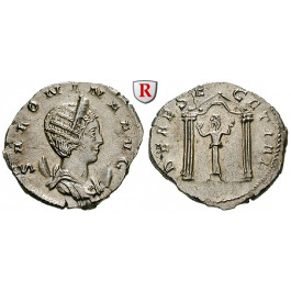 Römische Kaiserzeit, Salonina, Frau des Gallienus, Antoninian 258-259, vz+