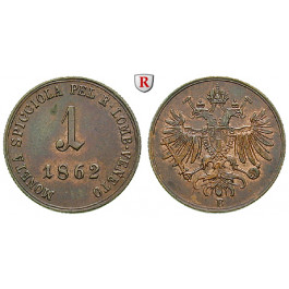 Österreich, Kaiserreich, Franz Joseph I., Soldo 1862, vz