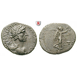 Römische Provinzialprägungen, Kappadokien, Caesarea, Hadrianus, Hemidrachme Jahr 5=121-122, ss+