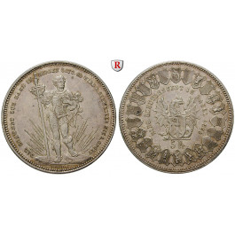 Schweiz, Eidgenossenschaft, 5 Franken 1879, f.vz