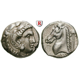 Sizilien, Karthager in Sizilien, Tetradrachme 300-289 v.Chr., vz