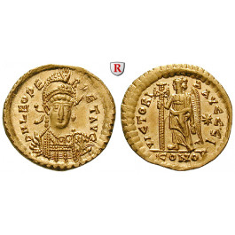Römische Kaiserzeit, Leo I., Solidus 457-568, vz-st