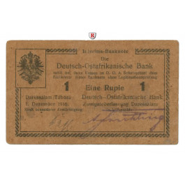 Deutsch-Ostafrika, 1 Rupie 01.02.1915, III-, Rb. 926