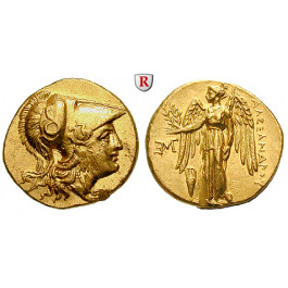 Makedonien, Königreich, Alexander III. der Grosse, Stater 310-301 v.Chr., f.vz/vz