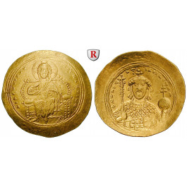 Byzanz, Constantinus IX., Histamenon nomisma 1042-1055, ss-vz