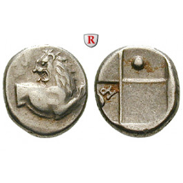 Thrakien, Chersonnesos, Hemidrachme 400-350 v.Chr., ss+