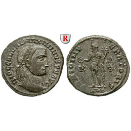 Römische Kaiserzeit, Maximinus II., Follis 309-310, vz