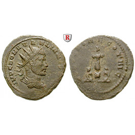 Römische Kaiserzeit, Aurelianus, Antoninian 270-275, vz/ss