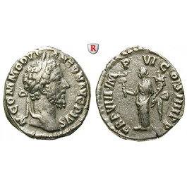 Römische Kaiserzeit, Commodus, Denar 183, ss+