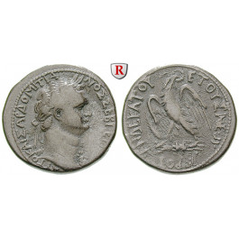 Römische Provinzialprägungen, Seleukis und Pieria, Antiocheia am Orontes, Domitianus, Tetradrachme 91-92, ss